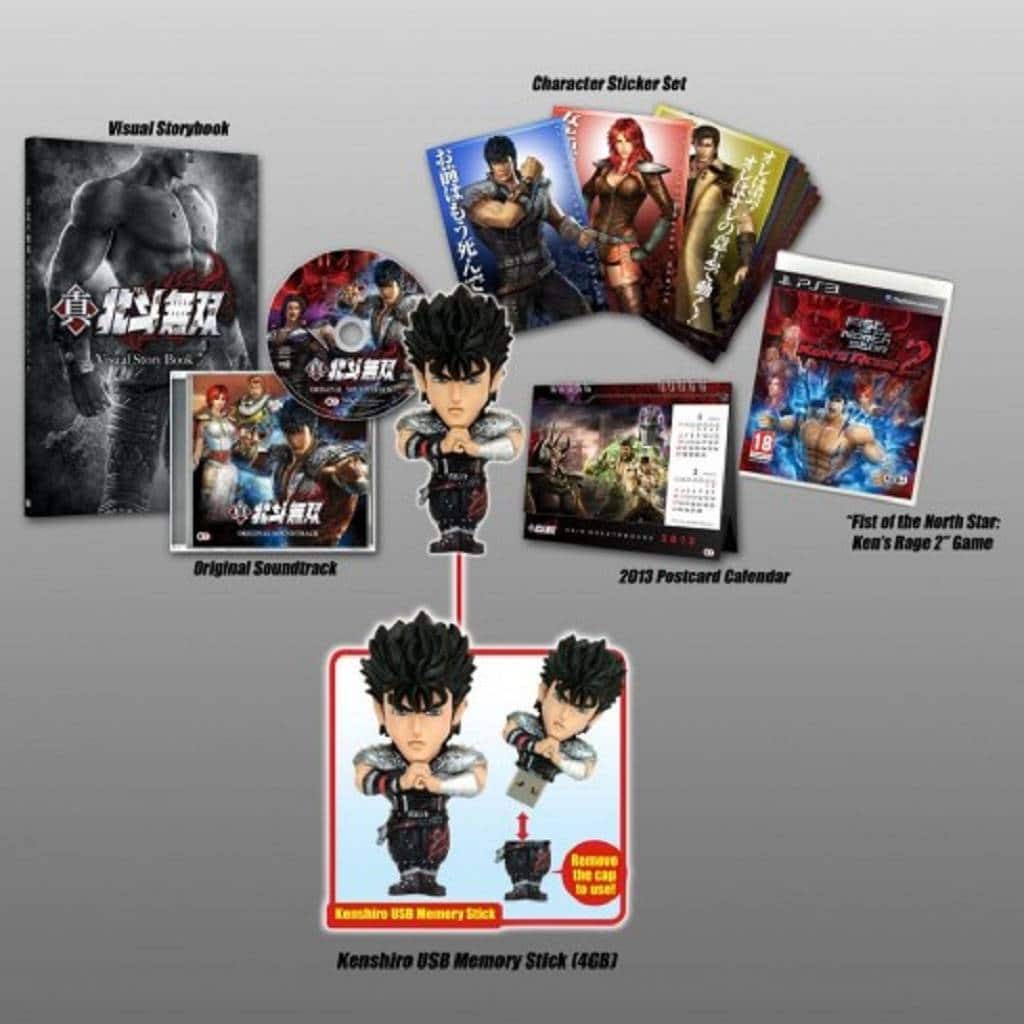 Fist of the North Star Kens Rage 2 Collectors Edition