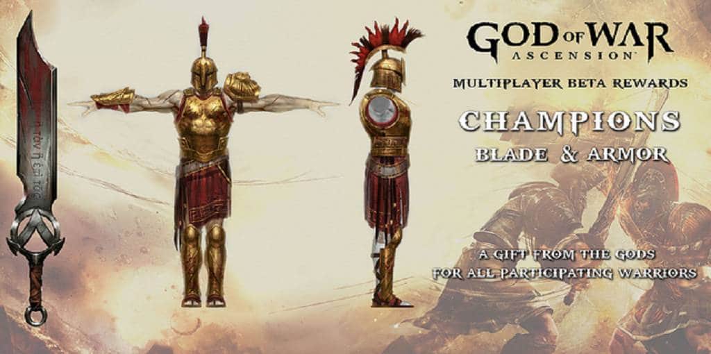 God of War Champions Blade & Armor