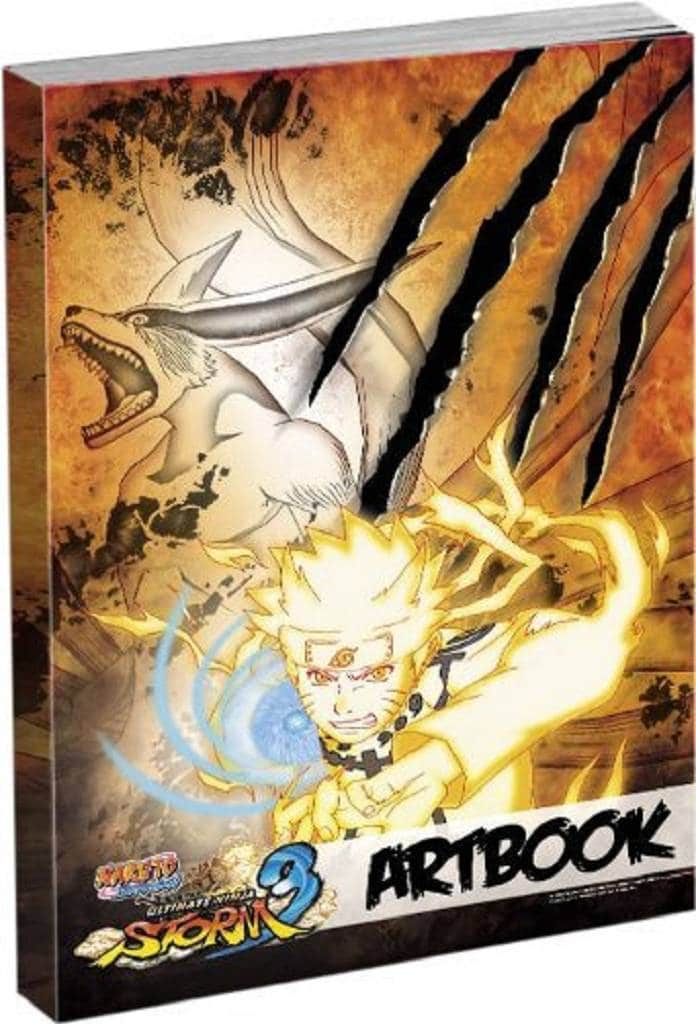 Naruto Shippuden Ultimate Ninja Storm 3 artbook amazon