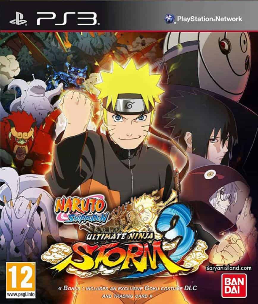 Naruto Storm 3 Boxart